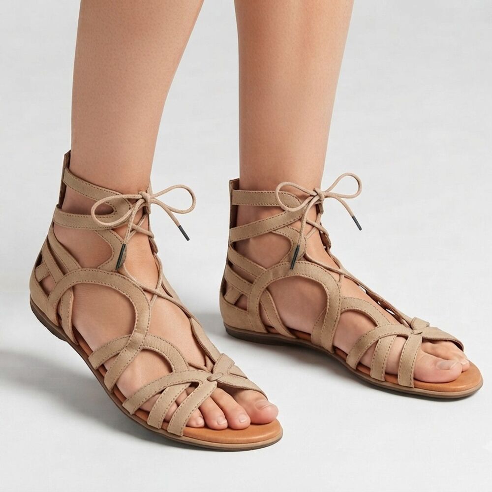 Gentle Souls Break My Heart Odyssey Inspired Kenneth Cole 6 Gladiator Sandals